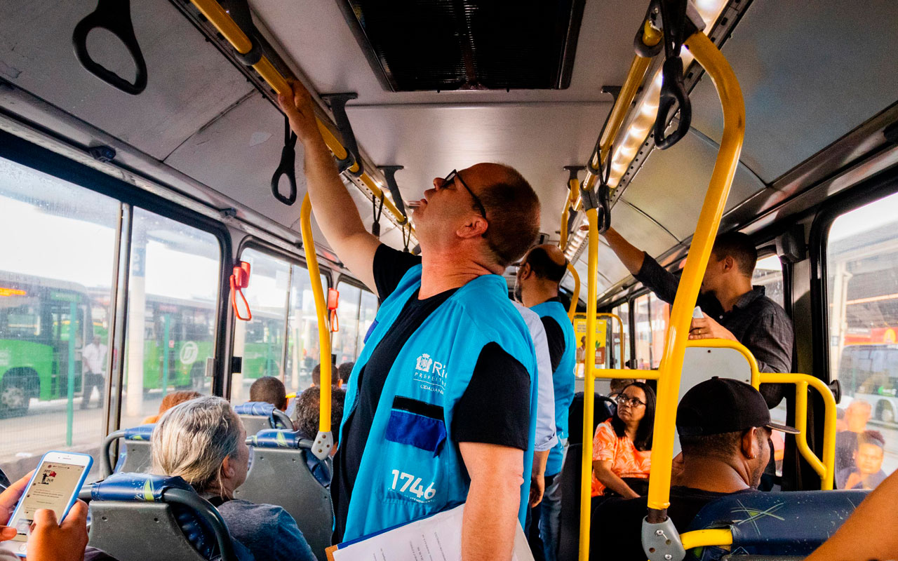 Fiscalização dos Ônibus no Terminal Alvorada pelo Procon Carioca